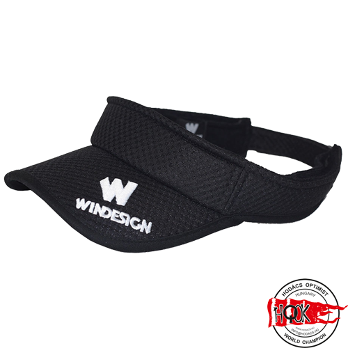 Sun protection visor - black