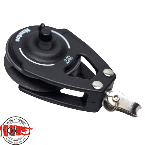 1299 Fekete 57mm-es racsnis csiga Fekete 57mm-es racsnis csiga