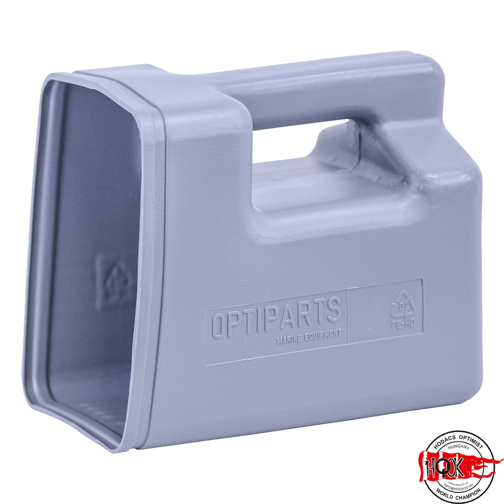 3,5liter optimist bailer - grey