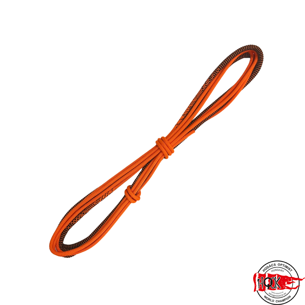 TaperPro tapered optimist mainsheet - neon orange