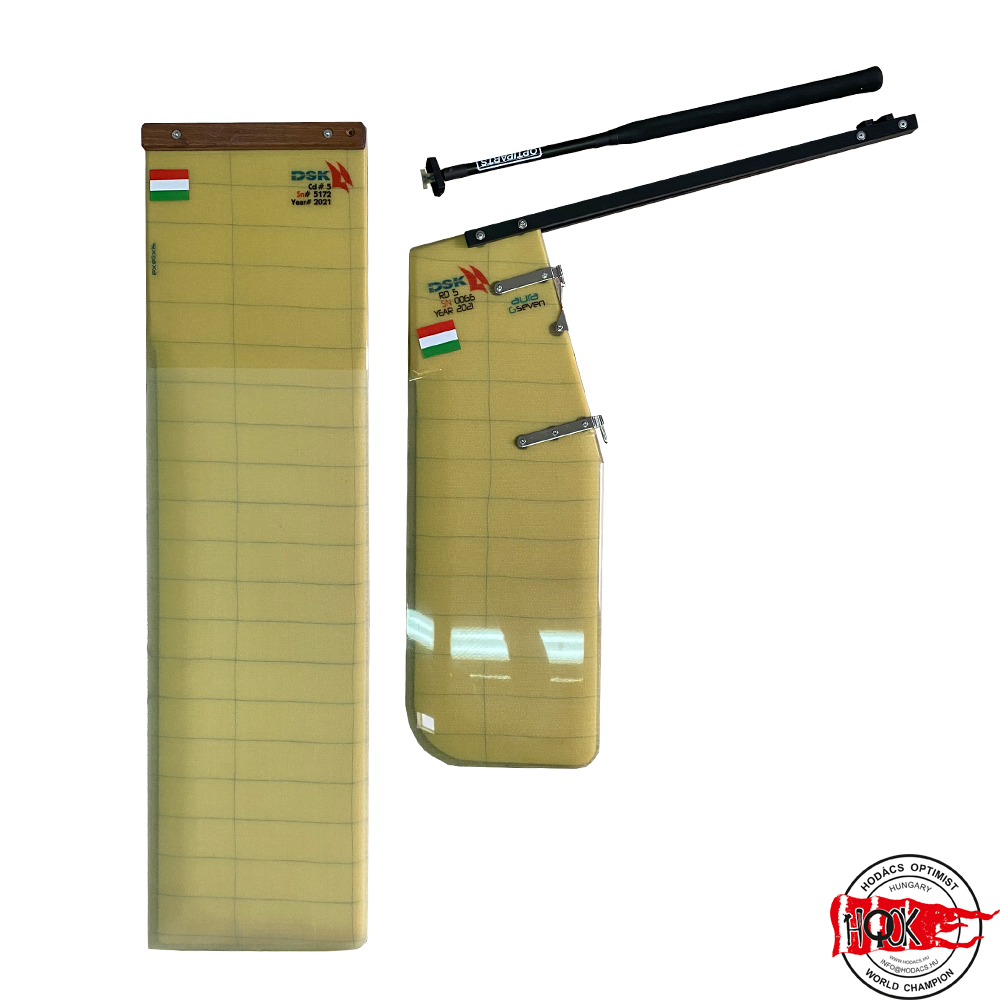 DSK optimist svert-kormány szett DSK optimist svert és kormány